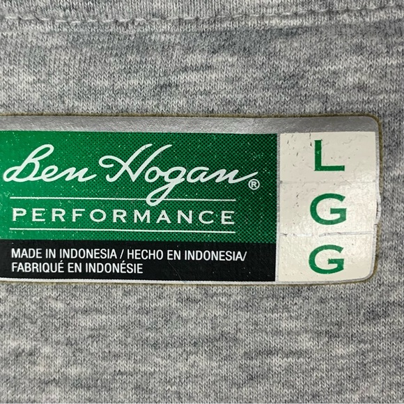 Ben Hogan Golf Pullover Quarter Zip Khaki Tan size L - Picture 6 of 6